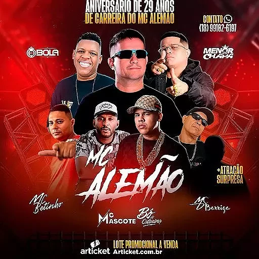 Foto do Evento Mc Alemão