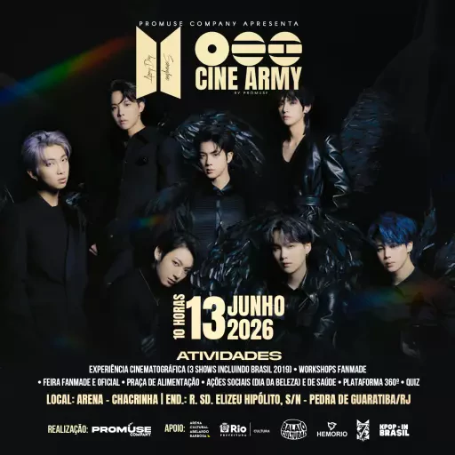 Foto do Evento Armyday - Saranghae | Cine Army