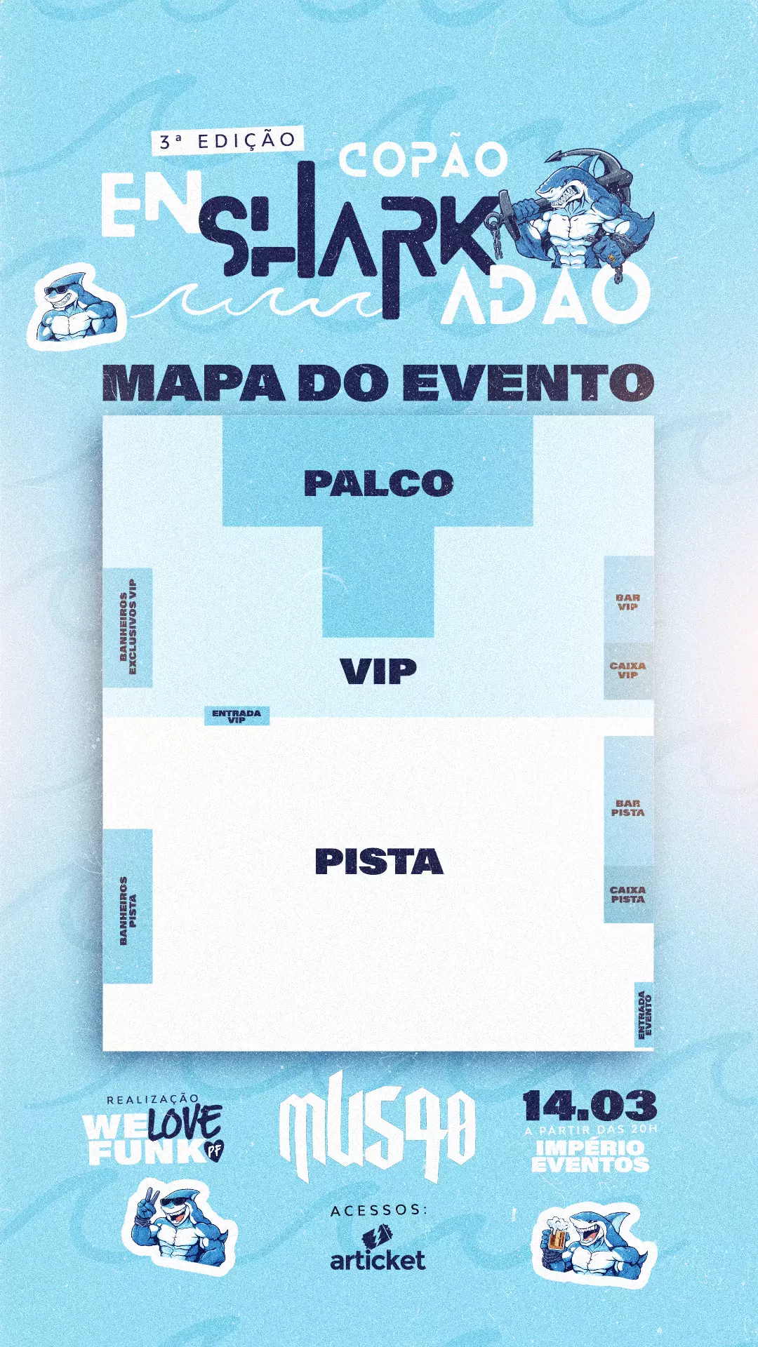 Mapa do evento
