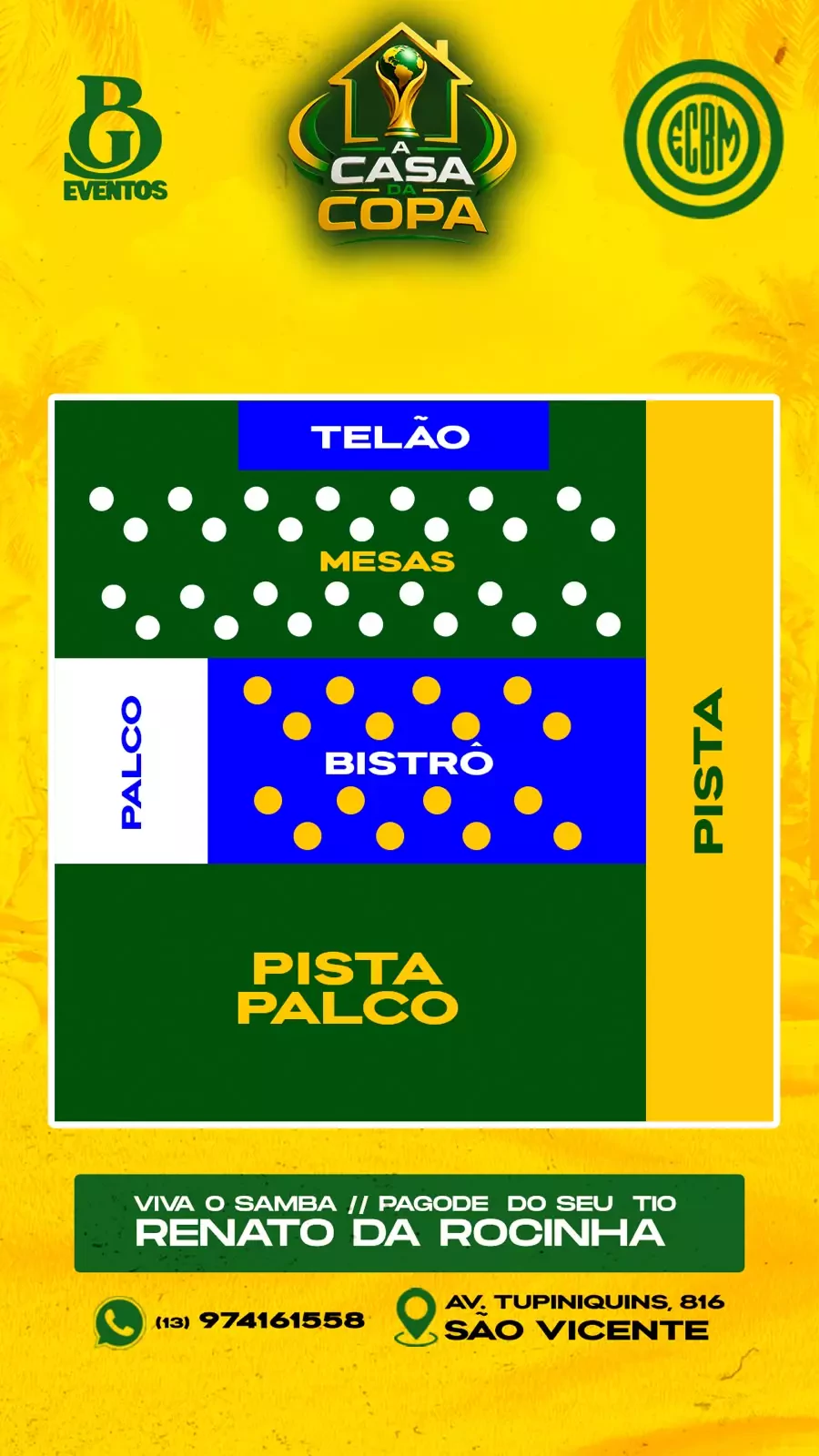 Mapa do evento