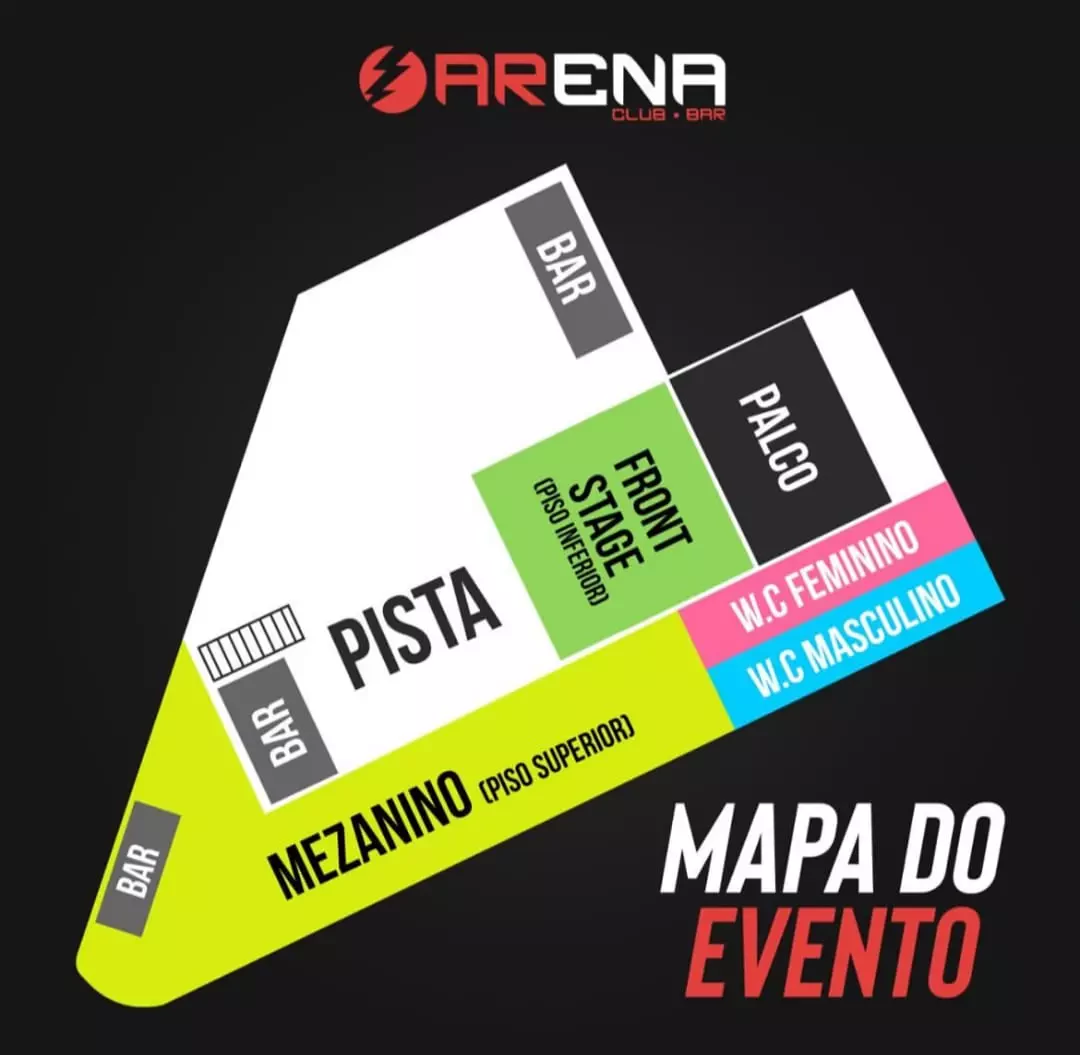Mapa do evento