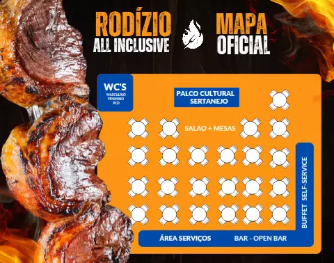 Mapa do evento