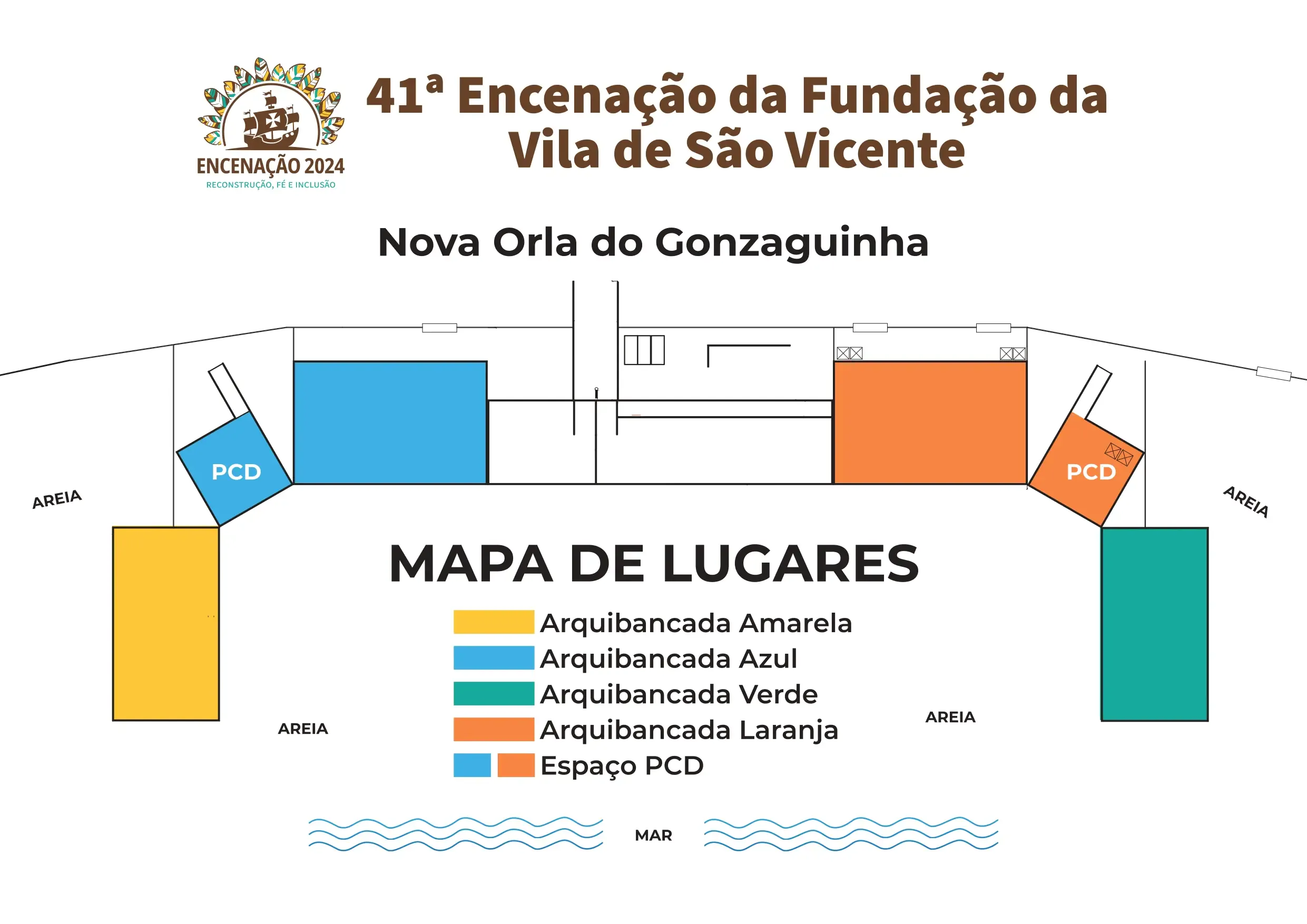 Mapa do evento