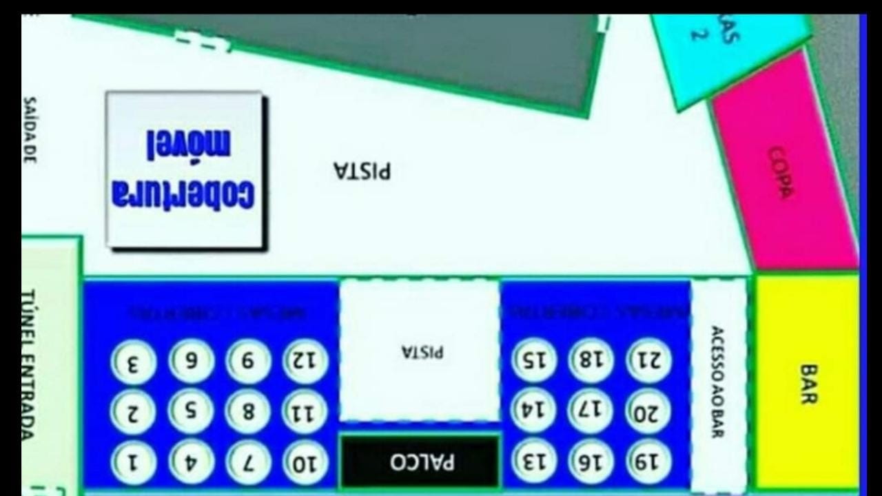 Mapa do evento