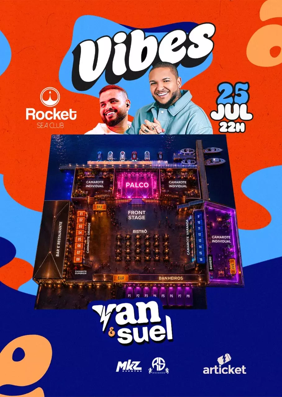 Mapa do evento