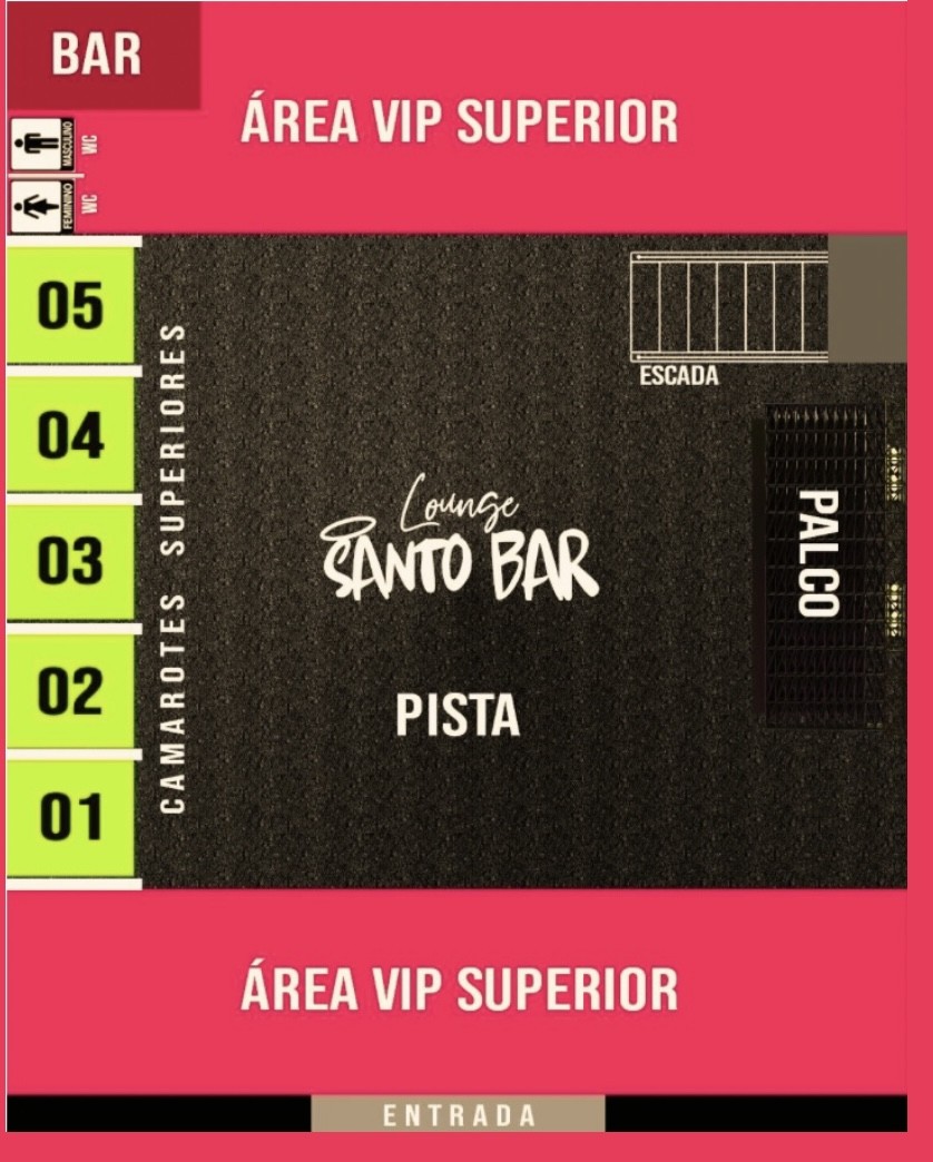 Mapa do evento