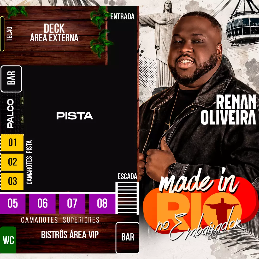 Mapa do evento