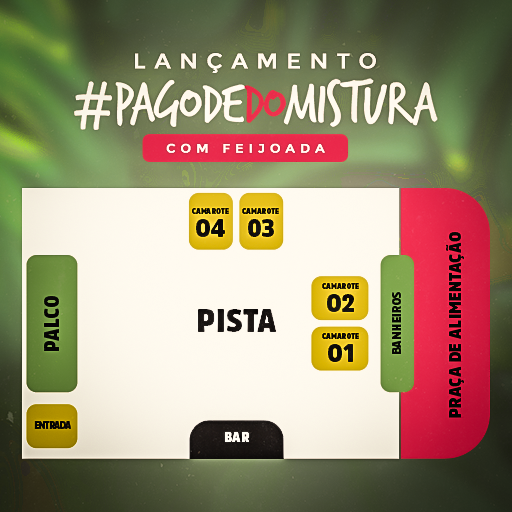 Mapa do evento