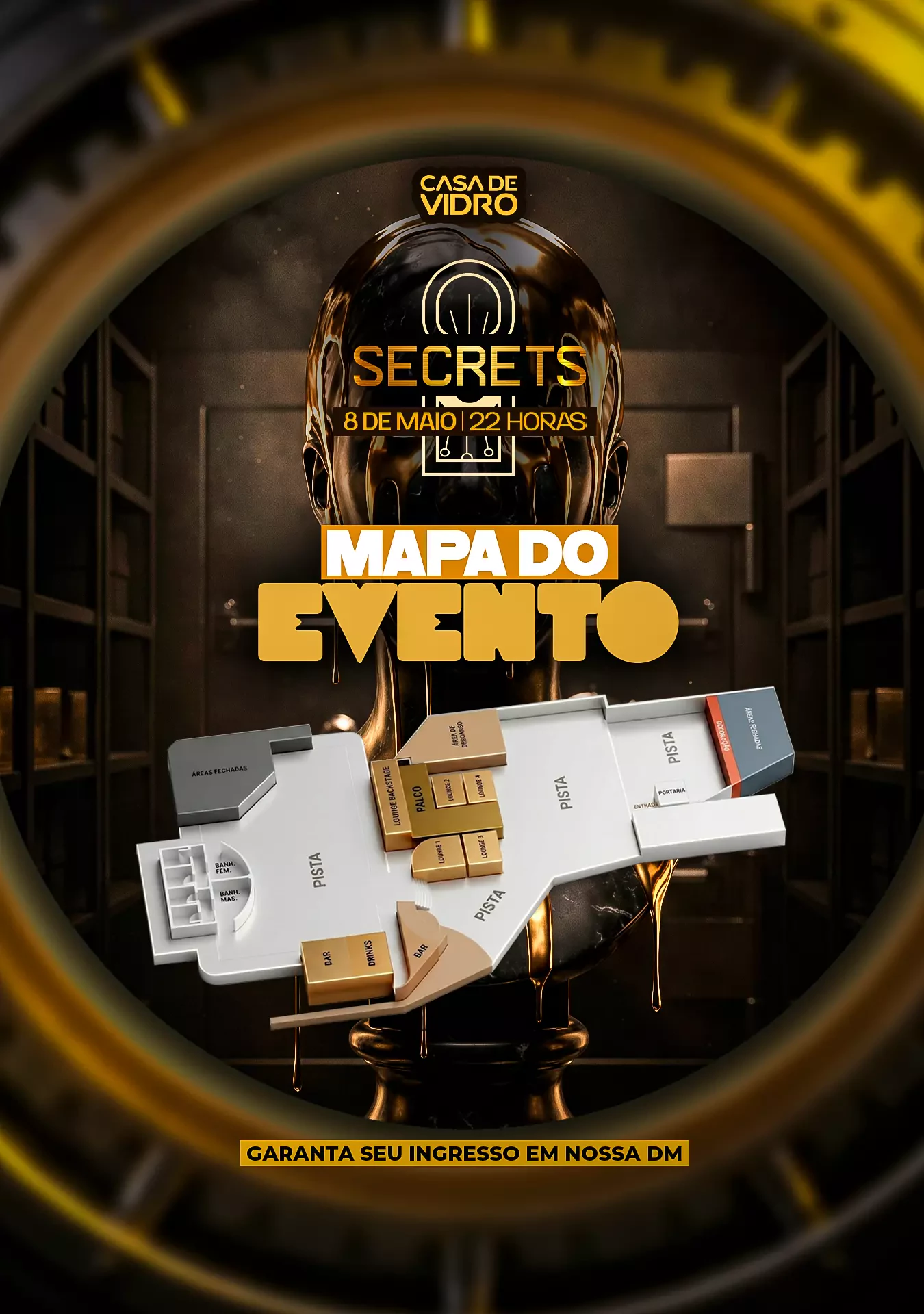 Mapa do evento