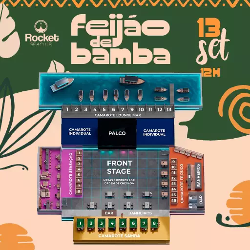 Mapa do evento
