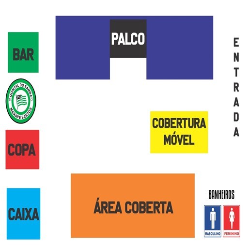 Mapa do evento