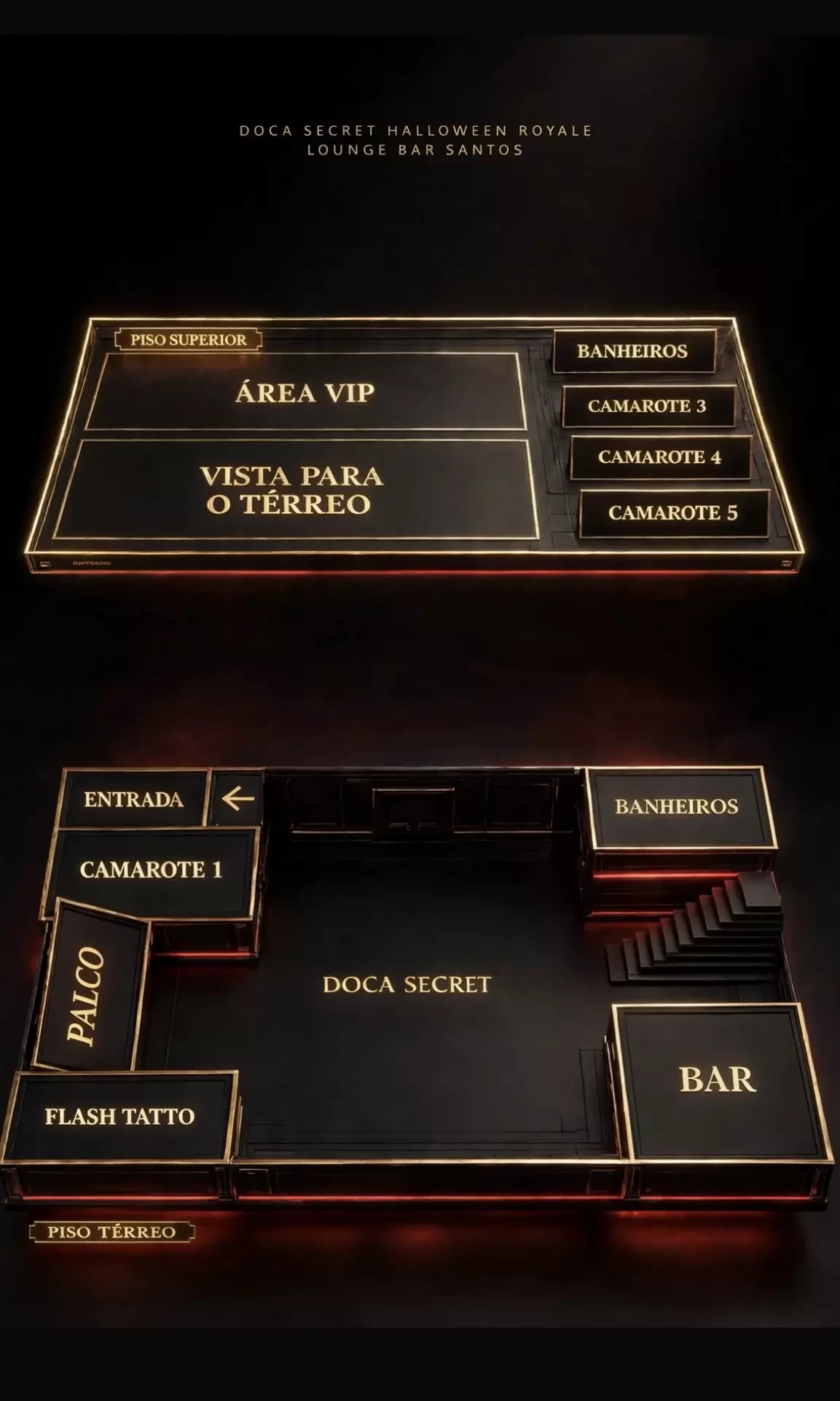 Mapa do evento