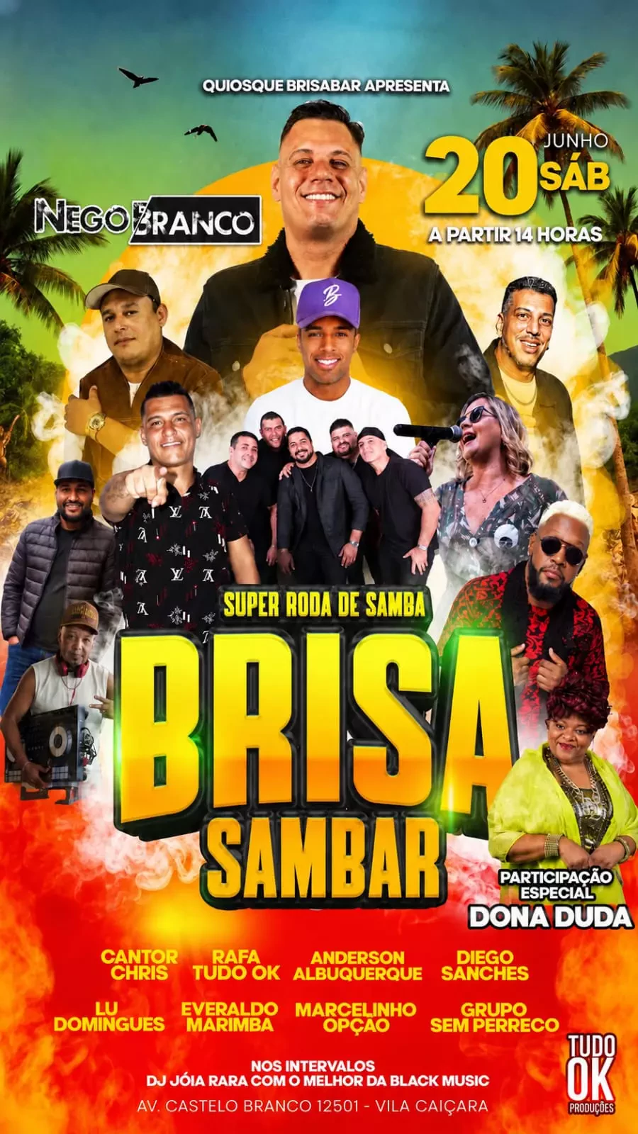 Mapa do evento