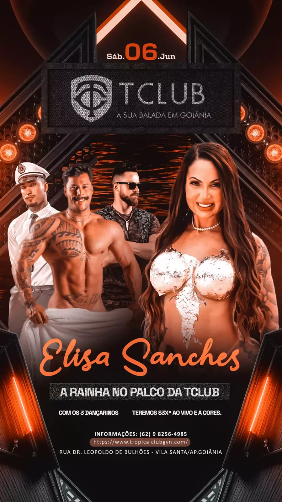 Mapa do evento