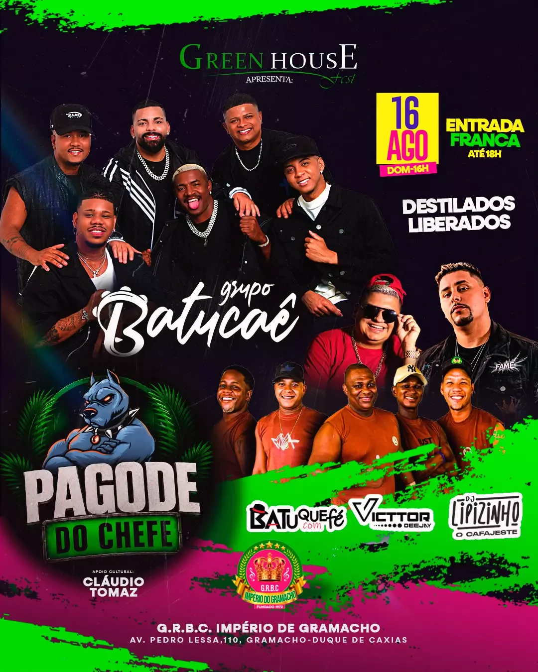 Mapa do evento