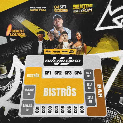 Mapa do evento