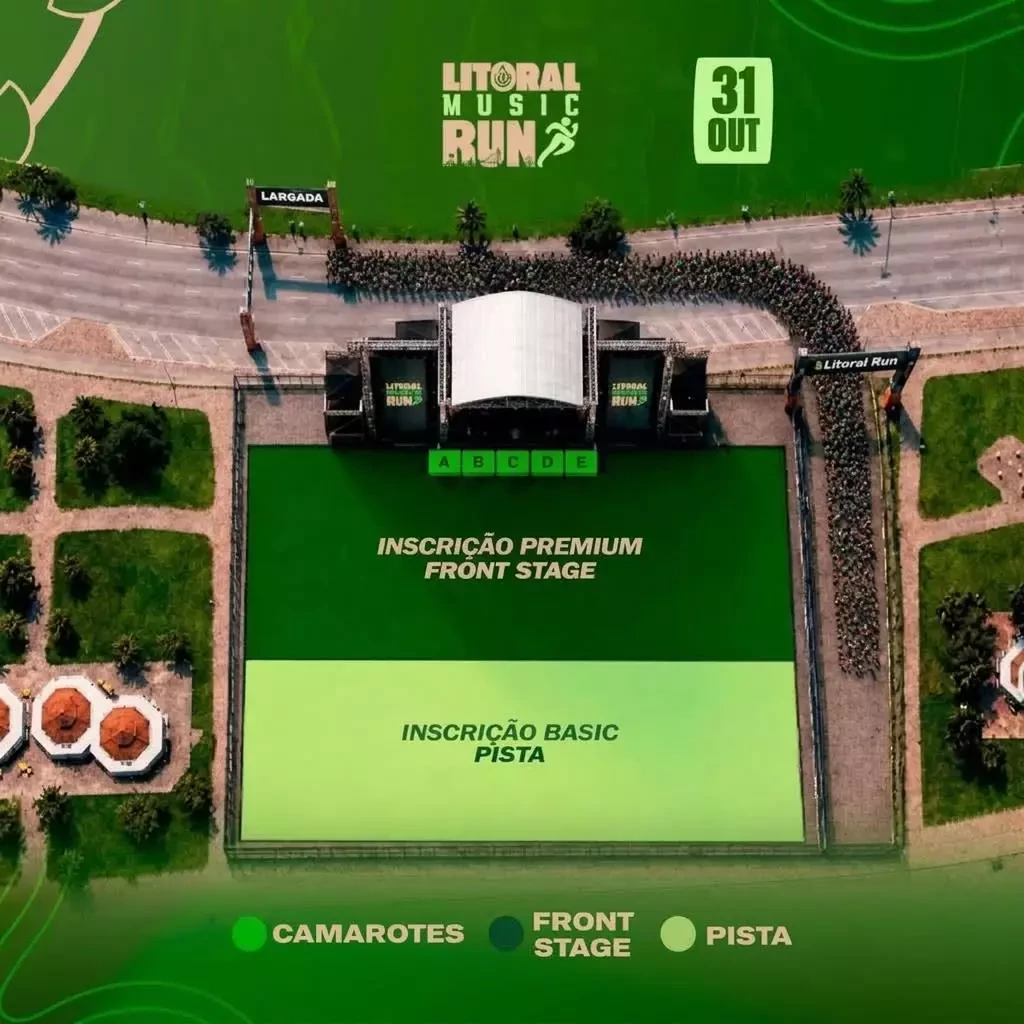 Mapa do evento